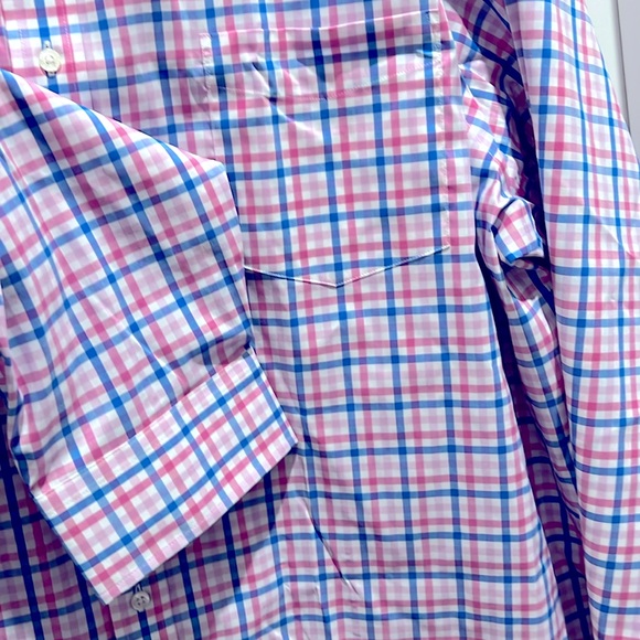 NWT Lands End Mens 4XL/T 20 20.5 Traditional Fit Cool Max Career Dress Shirt - Picture 10 of 10